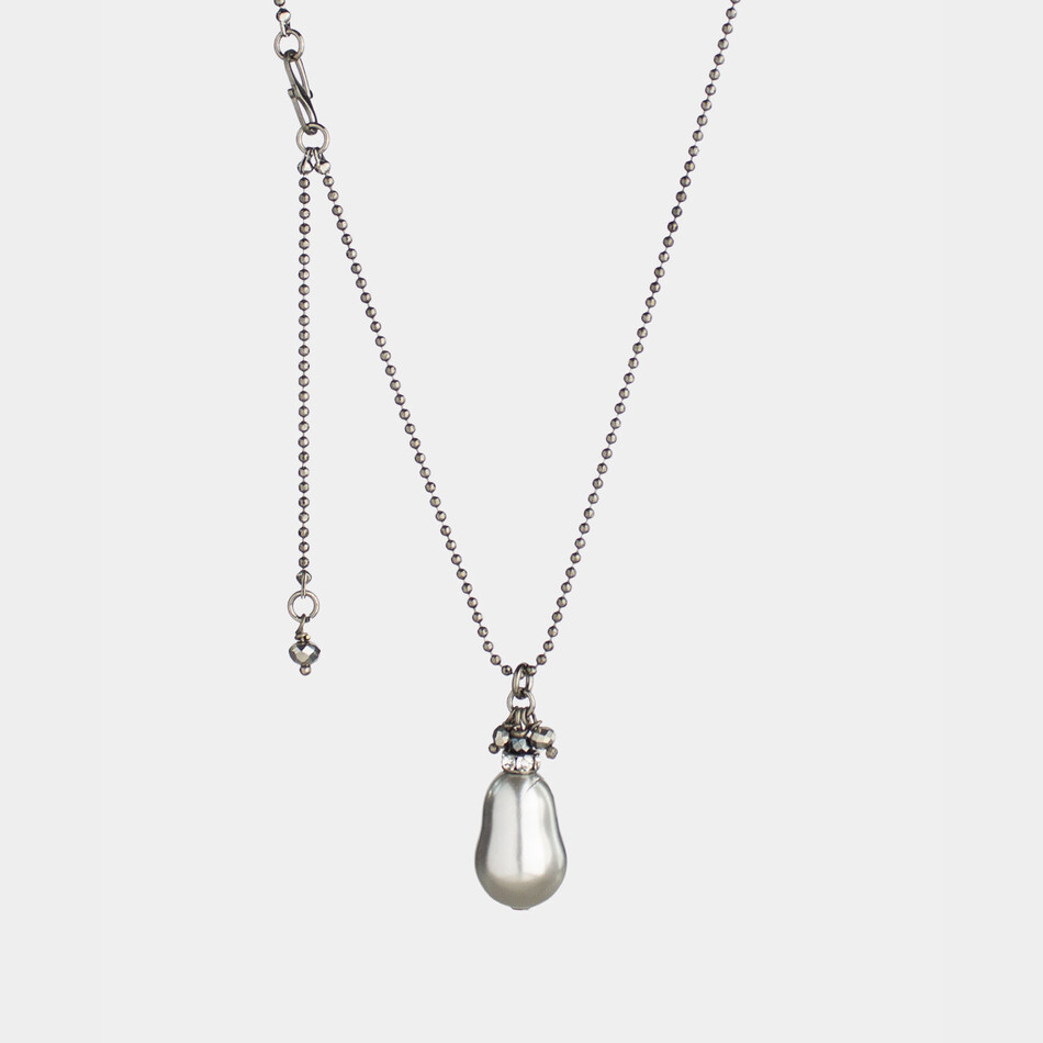 Pearl Drop Silver