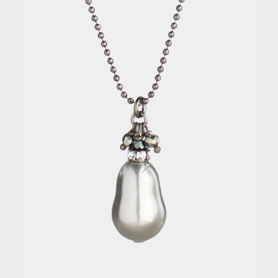 Pearl Drop Silver