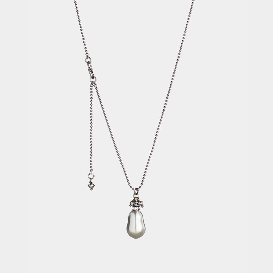 Pearl Drop Silver
